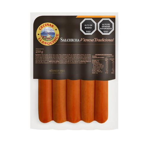 vienesas llanquihue 250grs.