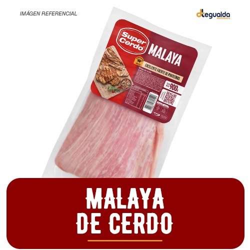 malaya de cerdo 900 gr