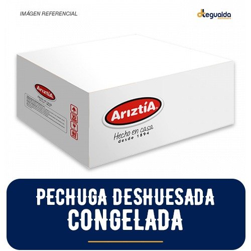 pechuga desh de pollo congelada, 10 kilos app (ariztia)