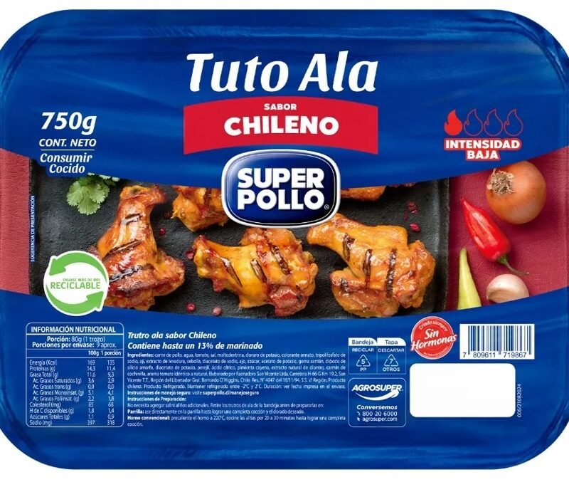 trutro ala a la chilena 750 gr